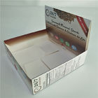 Kraft Paper Box Packaging Corrugated Retail Counter Lip Balm Whey Protein Bar Type