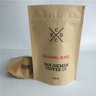 Customized Paper Bag Packaging Vegetable Seeds k Valve Smell Proof For Coffee / Tea