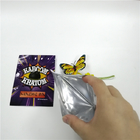 Smell Proof Foil Pouch Packaging Mylar Zip Lock Bags Stand Up Pouch Custom Print