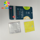 Matte Aluminum Foil Packaging Bags Three Side Seal Pouch For Cosmetic Makeup Pack