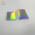 Customized Printed Glitter Paper Box Packaging Cosmetic Holographic Laser For Gift