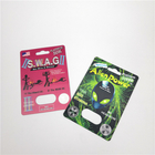 Enhances Sexual Drive Blister Paper Card Alien Power / Swag Capsules Packaging