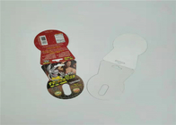 One Set Sex Pill Paper Card Packaging Red Sliver Rhino V7 Blister Card Custom Color