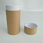 Recycled Paper Box Packaging Cardboard Tube For Tea Leave / Cosmetic Glass Bottle
