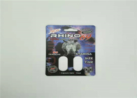 Mamba 3d Effect Blister Card Packaging Customized Printing For Capsule Sex Pills