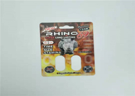 Male Sexual Performance Enhancing Pills Blister Card Packaging Rhino 99 50k 150k 3d Effect Card
