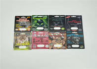 Waterproof Blister Card Packaging Rhino 99 50k Male Enhancement Pills 3d Effect Insert Card