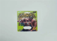 Fire Rhino50K 3d Effect Blister Card Packaging Male Enhancement Pill Pack For Capsule Sex Pills