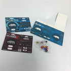 RHINO Blue 10K Sex Pills Blister Card Packaging Silk Printing Custom With Display Box