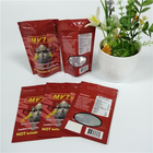 Grip Sealed Herbal Incense Packaging Aluminum Foil k Bags For Rhino Capsule Powder