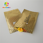 Matte Glossy k Plastic Bags Packaging Metallic Gold Foil Sachet For Cbd Kratom