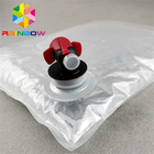 Beverage Spout Pouch Packaging 3L 5L 10L Custom Printing Aseptic Bib Bag In Box