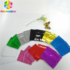 Colorful Plastic Pouches Packaging Heat Seal Aluminum Foil Bags Smell Proof