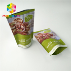Matte Finished Aluminum Foil Stand Up Pouch Edible Fruit Jerky Packaging Custom Printing