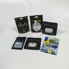 UV Printing Foil Pouch Packaging Smell Proof Mylar Cookies Bags Resealable Stand-up  Foil Bags