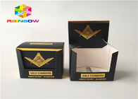 Custom Corrugated Paper Box Packaging Cosmetic Mask Counter Display For Skin Care Products