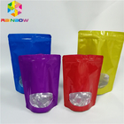 Mini Aluminum Foil Pouch Packaging Stand Up k Recyclable Candy Sugar Applied