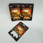 Plastic Pill Bottle Capsule Blister Card Packaging Go Rhino Gold 3D Complete Set