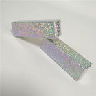 Holographic Paper Box Packagings 2.5x2.5x8.5cm Size Cosmetic Packages For Lip Gloss