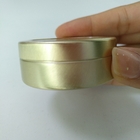Recycled Material Round Aluminium Tins Container Waterproof For Cosmetic Products