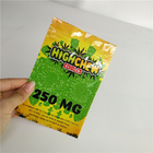 3.5g Custom Mylar Bags Aluminum Foil Packaging For Weeds / Herbal / Pills