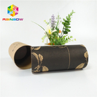 Brown Composite Push Up Paper Tube Packaging Offset Printing For Garden Tools