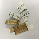 Customize design print CBD oil paper box, 350g paper CBD oil drops bottle packaging white paperboard box