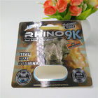 Rhino Series 3D Blister Card Packaging Rhino 9K/7/12 For Male Enhancement Pill Capsule