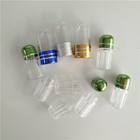 Bullet Shape Sex Enhancement Pill Capsule Packaging Bottle With Metal Cap