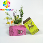 Customized eye cream skin care packaging cosmetic box white paper vegetable oil emulsion packaging foldable display box