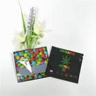 Frosted k Plastic Bags Weed Cigarette Pouch Rotogravure Printing CYMK Color