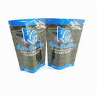 Digital Printing Herbal Incense Packaging Metallic Zip Lock Tobacco Bag Customized