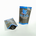 Digital Printing Herbal Incense Packaging Metallic Zip Lock Tobacco Bag Customized