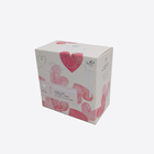 Foldable Display Paper Box Packaging White Cardboard For Cosmetic / Soap / Food Cookies Gift
