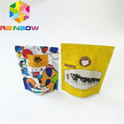 Digital Printing Stand Up Foil Packaging Bags Laminate Material Logo Customized