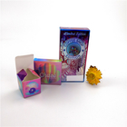 Colorful Eyelash Cosmetic Packing Per Gift Box Customized Shinny Hologram Type