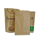 Moisture Proof Cookies Stand Up Kraft Paper Pouch