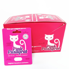 Hot Sale Male Capsule Enhancement Pills Card Paper Box Packaging Printing Pink Pussycat Paper Card Promotion
