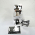 Customized private label pill capsule blister package 18K gold silver grey paper card box