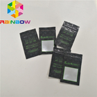 Resealable aluminum foil mylar bags Custom print child resistant smell proof safety zipper pouch bag CBD weed hemp bags