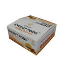Eco Friendly Recycle Food Grade Custom Printing Cardboard Protein Bar Counter Dried Coconut Display Box