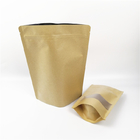 100g 250g Coffee Powder CYMK VMPET Kraft Paper Zipper Bag