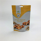Stand up pouch with zipper for snack pack packaging nut printing packaging bag Zip Lock Pouch