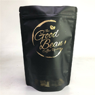 Black Coffee Bag Stand Up Pouch Food Grade Tea/Coffee/Snack/Whey Powder Bag
