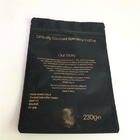 Black Coffee Bag Stand Up Pouch Food Grade Tea/Coffee/Snack/Whey Powder Bag
