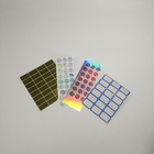 VMPET 60x60MM 20 Microns Holographic Film Label For Bottles