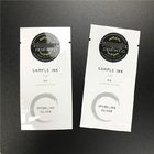 Customized Disposable Small Sample Pouch For Facial cleanser Eye Serum Three Side Sealed Sachet For Makeup Products