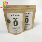 Brown Kraft Paper Bags With  Paper Packaging With Window See Through Food Grade Bags