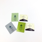 Wholesale grip seal glossy mylar foil sample pouch bags for skin care/powder/capsules packaging