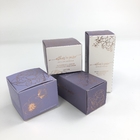Custom Glossy UV Matt Film With 400g Thickness White Cardboard For Cosmetic Sample Argan Oil Paper Box Packaging